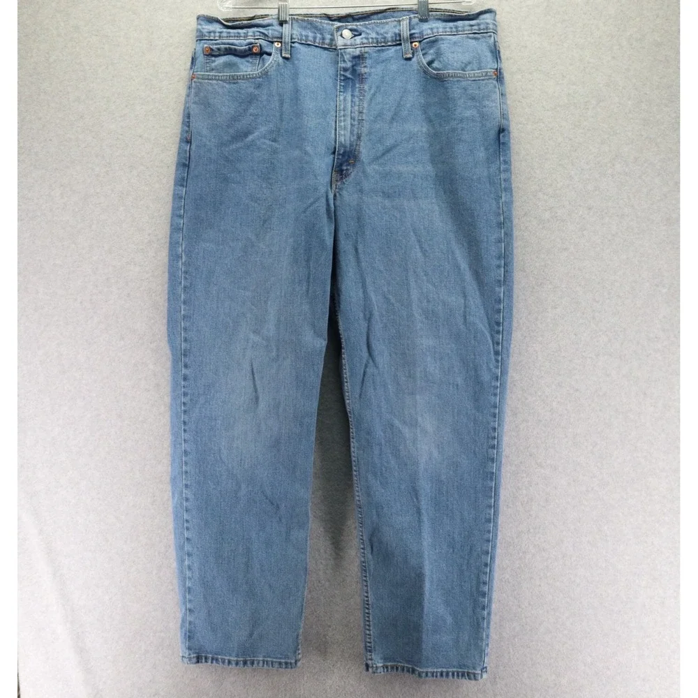 Levi's 550 Jeans Mens 40x32 Relaxed Fit 5-Pocket Stretch Flex Denim Blue